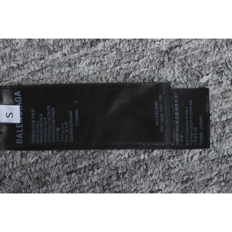 Balenciaga Removable Cargo Pants Black CK WH3902024027
