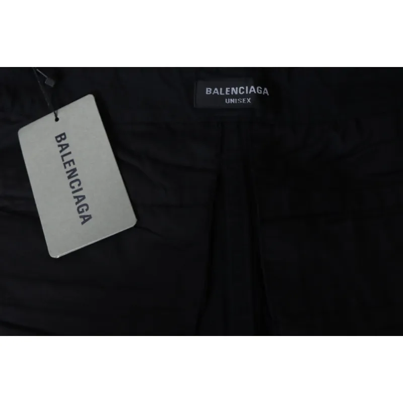 Balenciaga Removable Cargo Pants Black CK WH3902024027