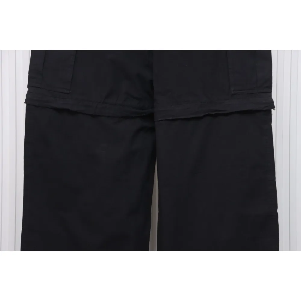 Balenciaga Removable Cargo Pants Black CK WH3902024027