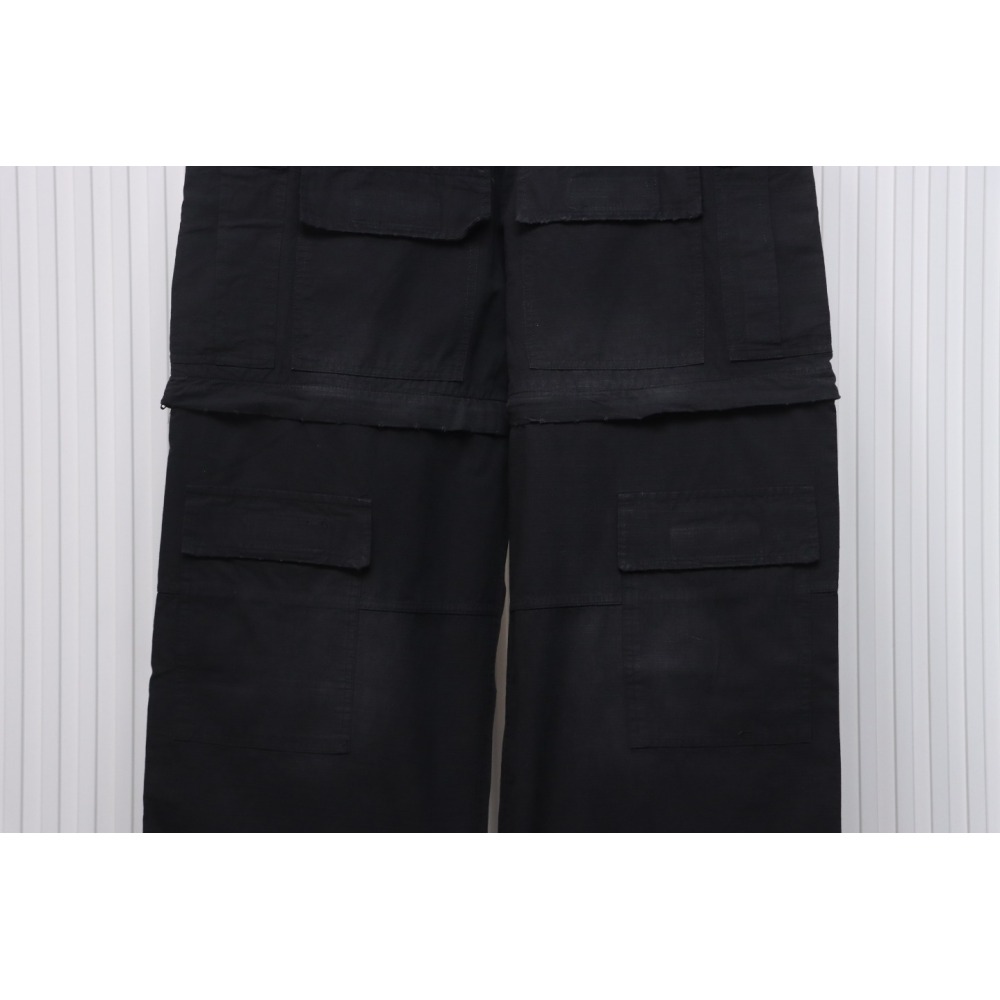 Balenciaga Removable Cargo Pants Black CK WH3902024027