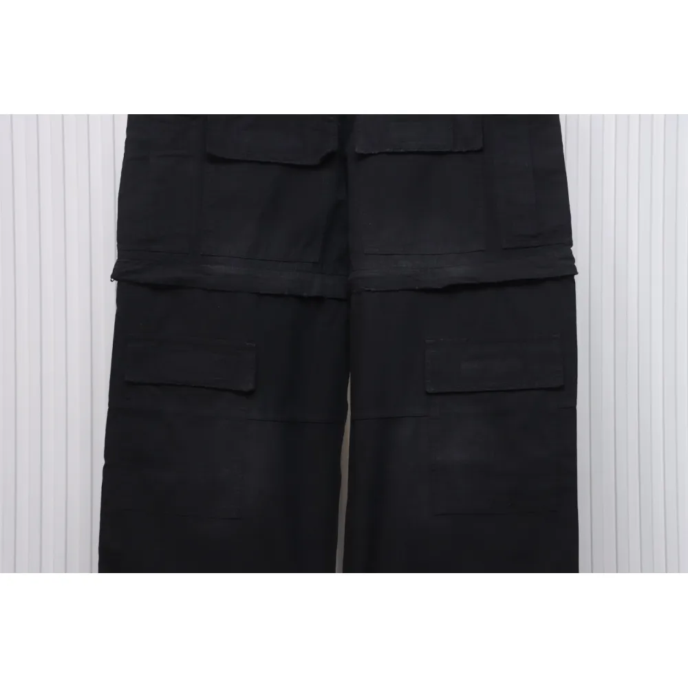 Balenciaga Removable Cargo Pants Black CK WH3902024027