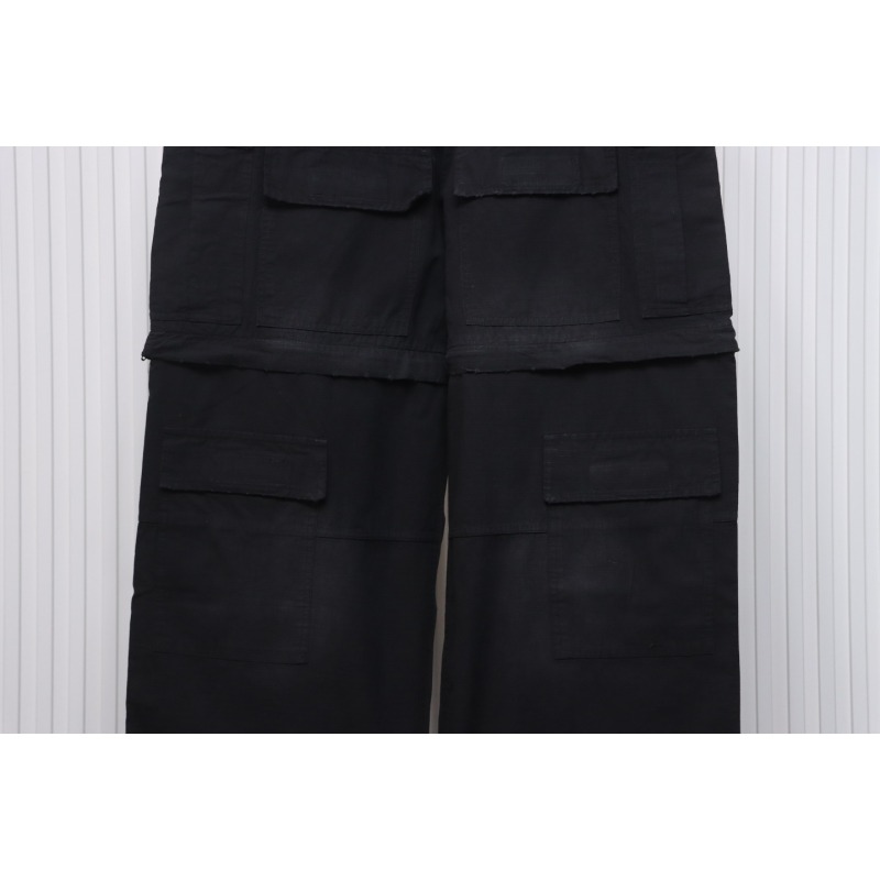 Balenciaga Removable Cargo Pants Black CK WH3902024027