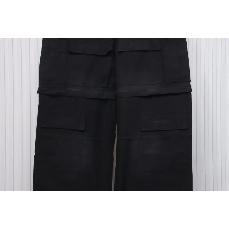 Balenciaga Removable Cargo Pants Black CK WH3902024027
