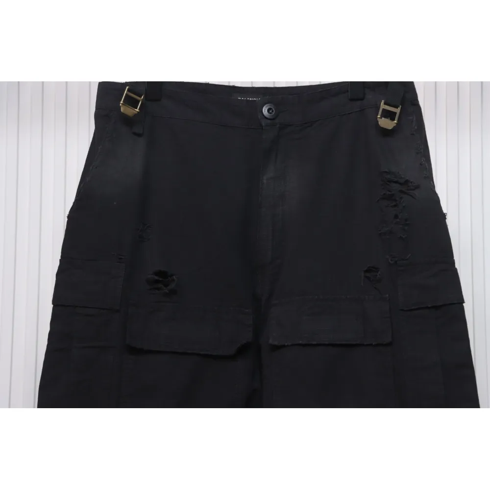 Balenciaga Removable Cargo Pants Black CK WH3902024027