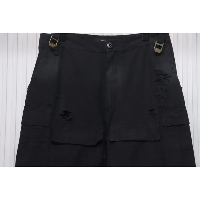 Balenciaga Removable Cargo Pants Black CK WH3902024027