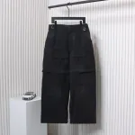 Balenciaga Removable Cargo Pants Black CK WH3902024027