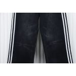 Balenciaga x Adidas Side Stripes Baggy Jeans in Black CK 2802024016