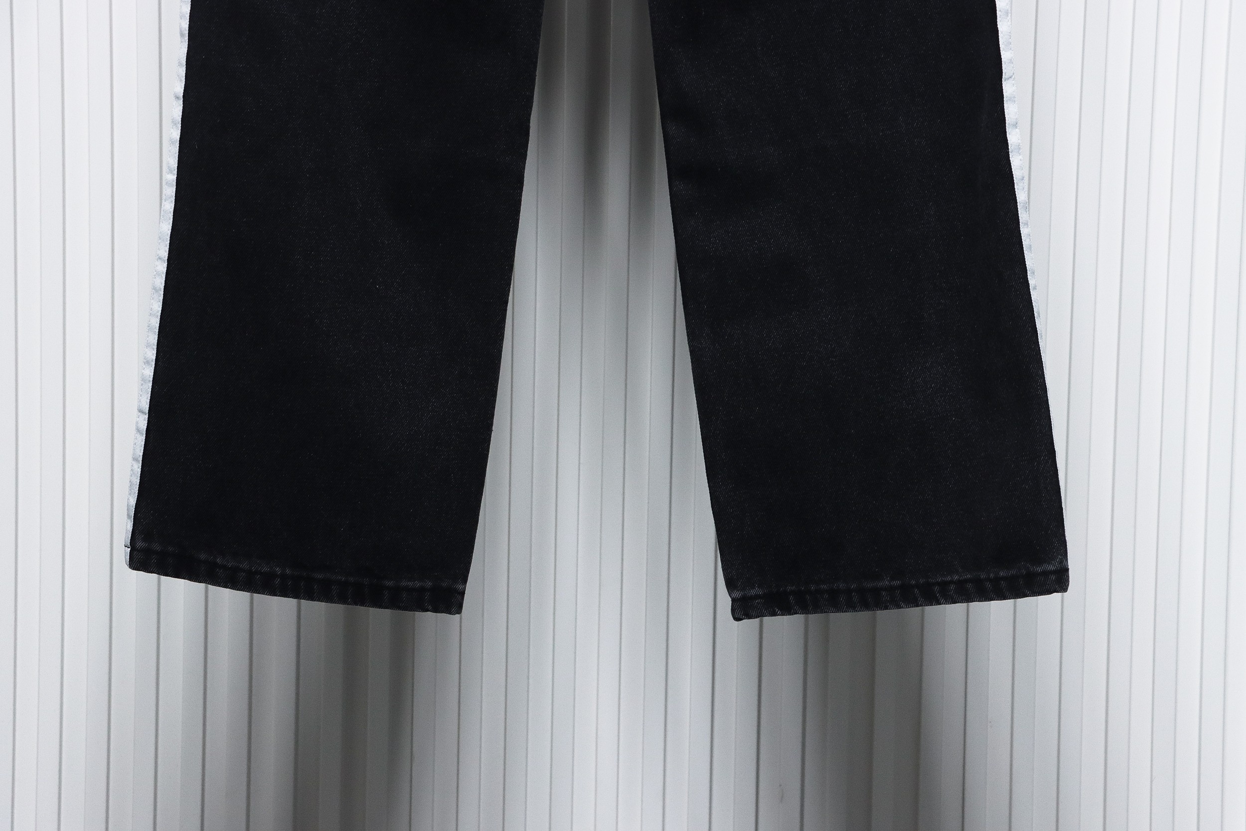 Balenciaga x Adidas Side Stripes Baggy Jeans in Black CK 2802024016