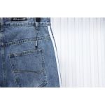 Balenciaga x Adidas Side Stripes Baggy Jeans in Blue CK 2802024016