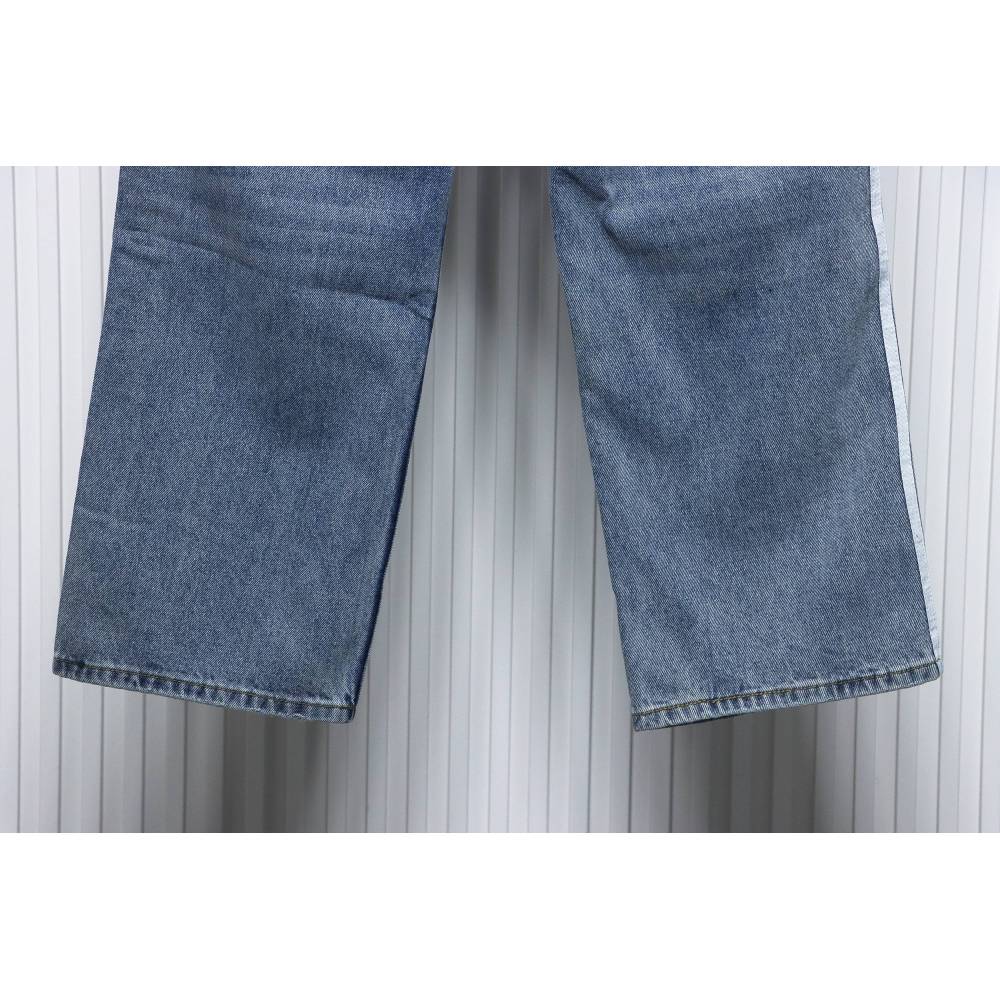 Balenciaga x Adidas Side Stripes Baggy Jeans in Blue CK 2802024016