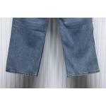 Balenciaga x Adidas Side Stripes Baggy Jeans in Blue CK 2802024016
