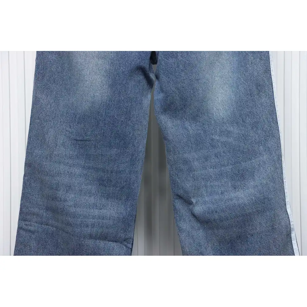 Balenciaga x Adidas Side Stripes Baggy Jeans in Blue CK 2802024016