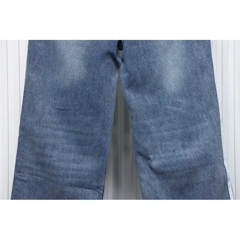 Balenciaga x Adidas Side Stripes Baggy Jeans in Blue CK 2802024016