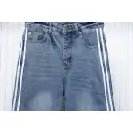 Balenciaga x Adidas Side Stripes Baggy Jeans in Blue CK 2802024016