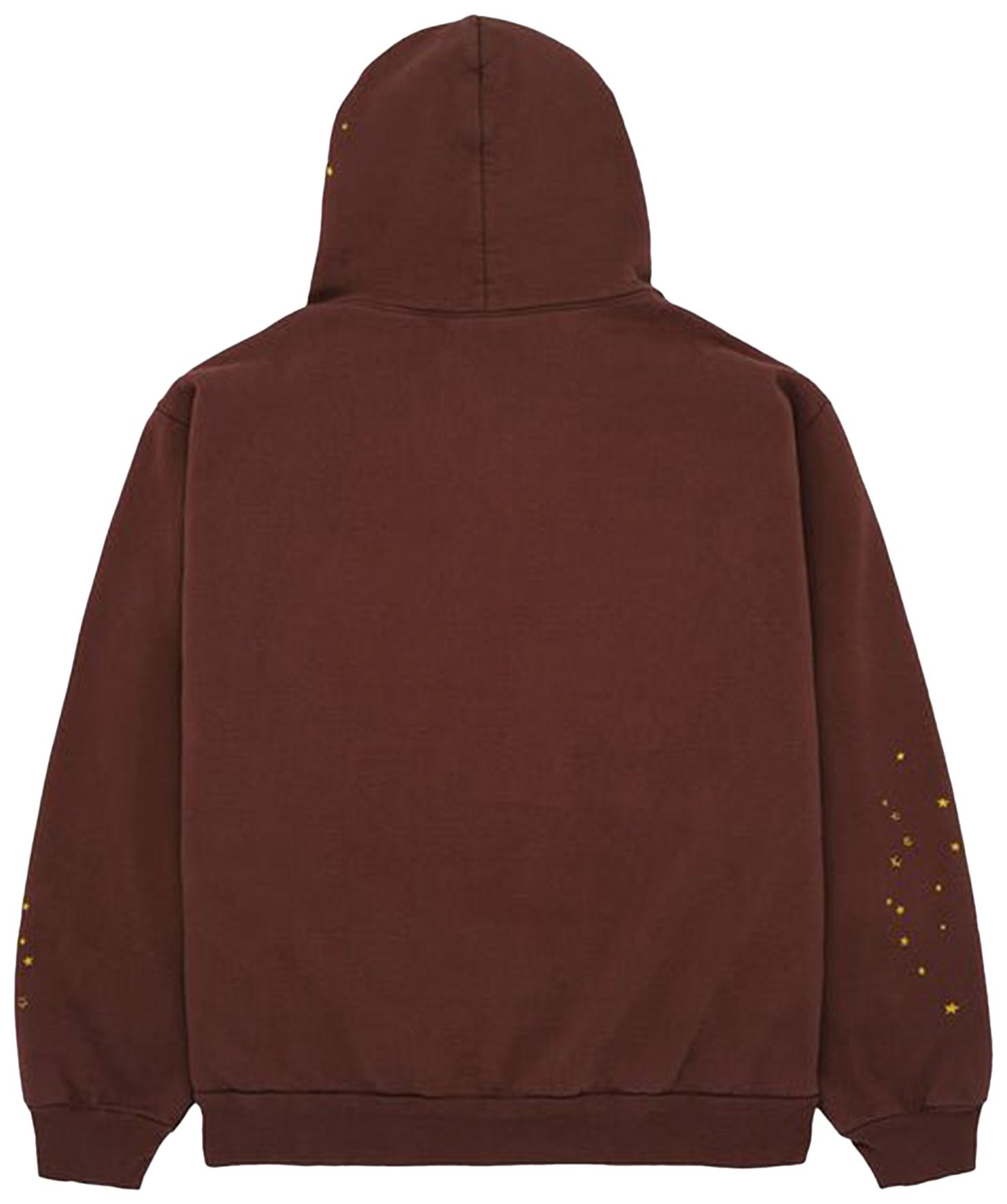 Sp5der x Young Thug Web Hoodie Brown YZ GE916