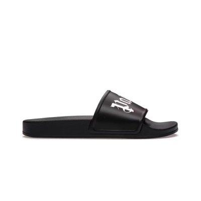 Palm Angels Pool Slides Black CK 24122301 02