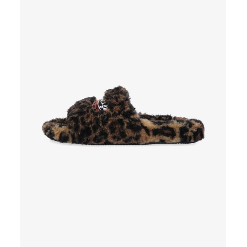 Balenciaga Furry Slides 'Leopard' CK20241225