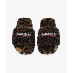 Balenciaga Furry Slides 'Leopard' CK20241225