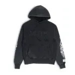Gallery Dept. Flames Hoodie Black CK20241225