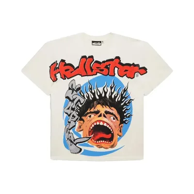 Hellstar Studios Screaming Kid T-shirt White 01