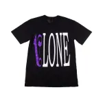 Vlone x Palm Angels T-Shirt Purple/Black