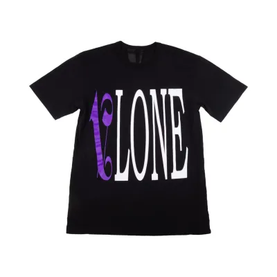 Vlone x Palm Angels T-Shirt Purple/Black 01