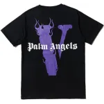 Vlone x Palm Angels T-Shirt Purple/Black