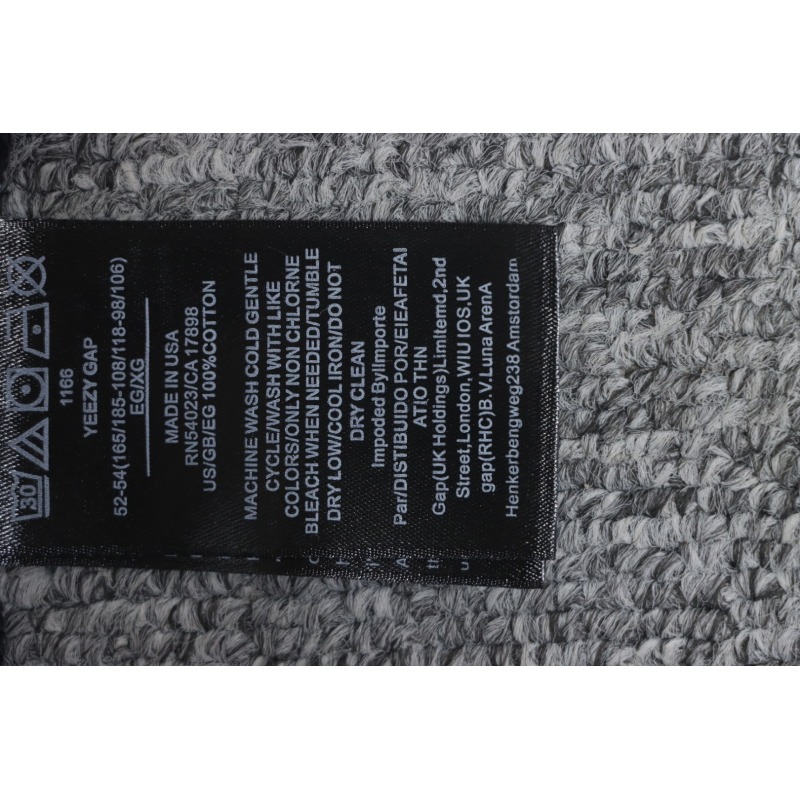 YEEZY x GAP x BALENCIAGA BLACK Hoodie CK20241225