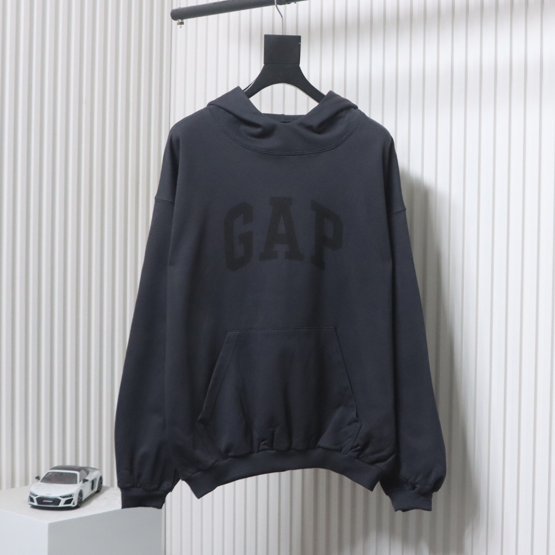 YEEZY x GAP x BALENCIAGA Hoodie Hoodie BLACK CK20241225