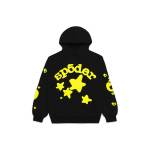 Sp5der Beluga Hoodie Onyx/Yellow YZ GE936