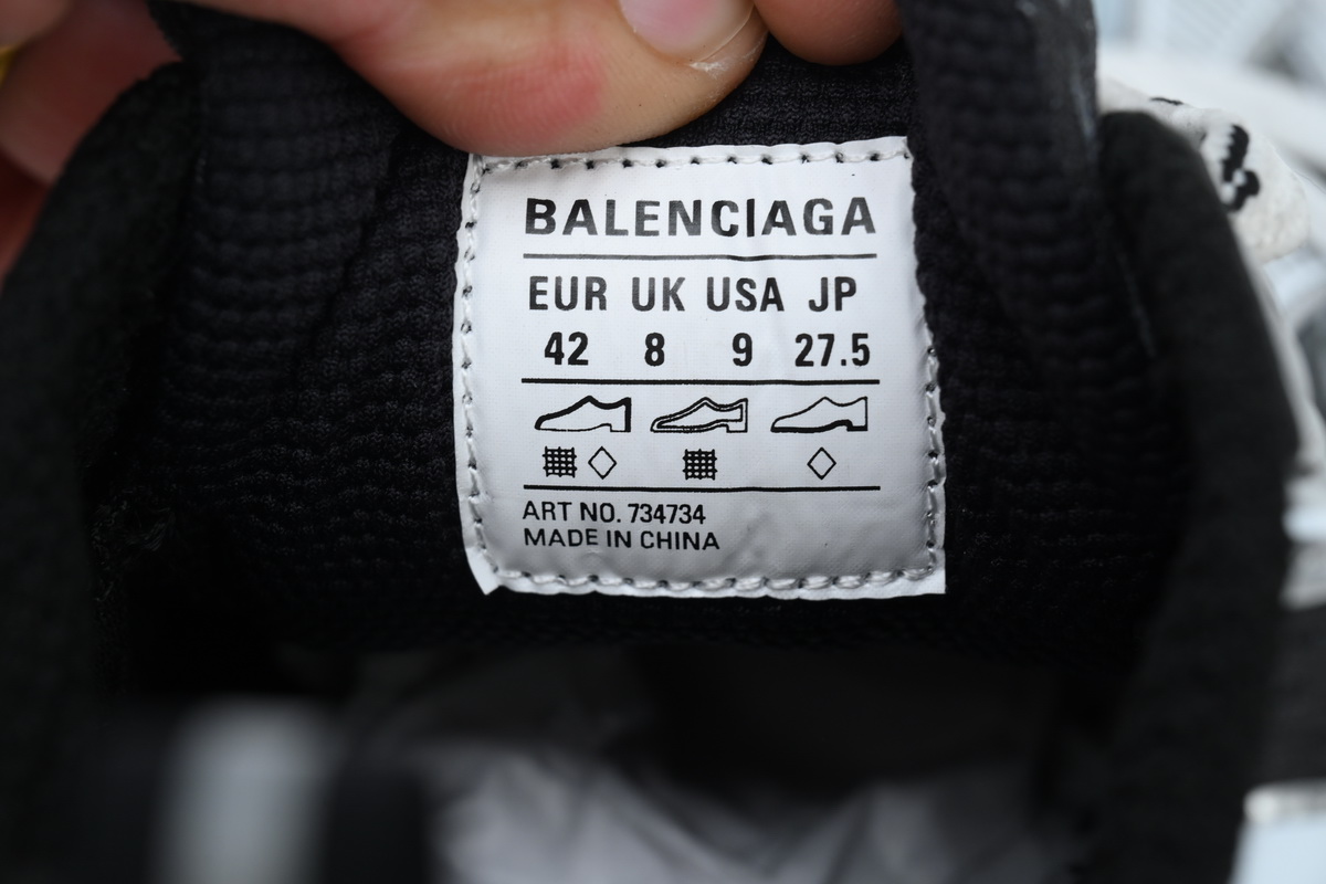 Balenciaga Black Silver 734734 W3XGM 1190