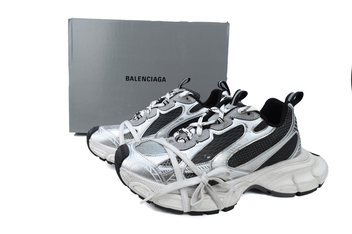 Balenciaga Black Silver 734734 W3XGM 1190