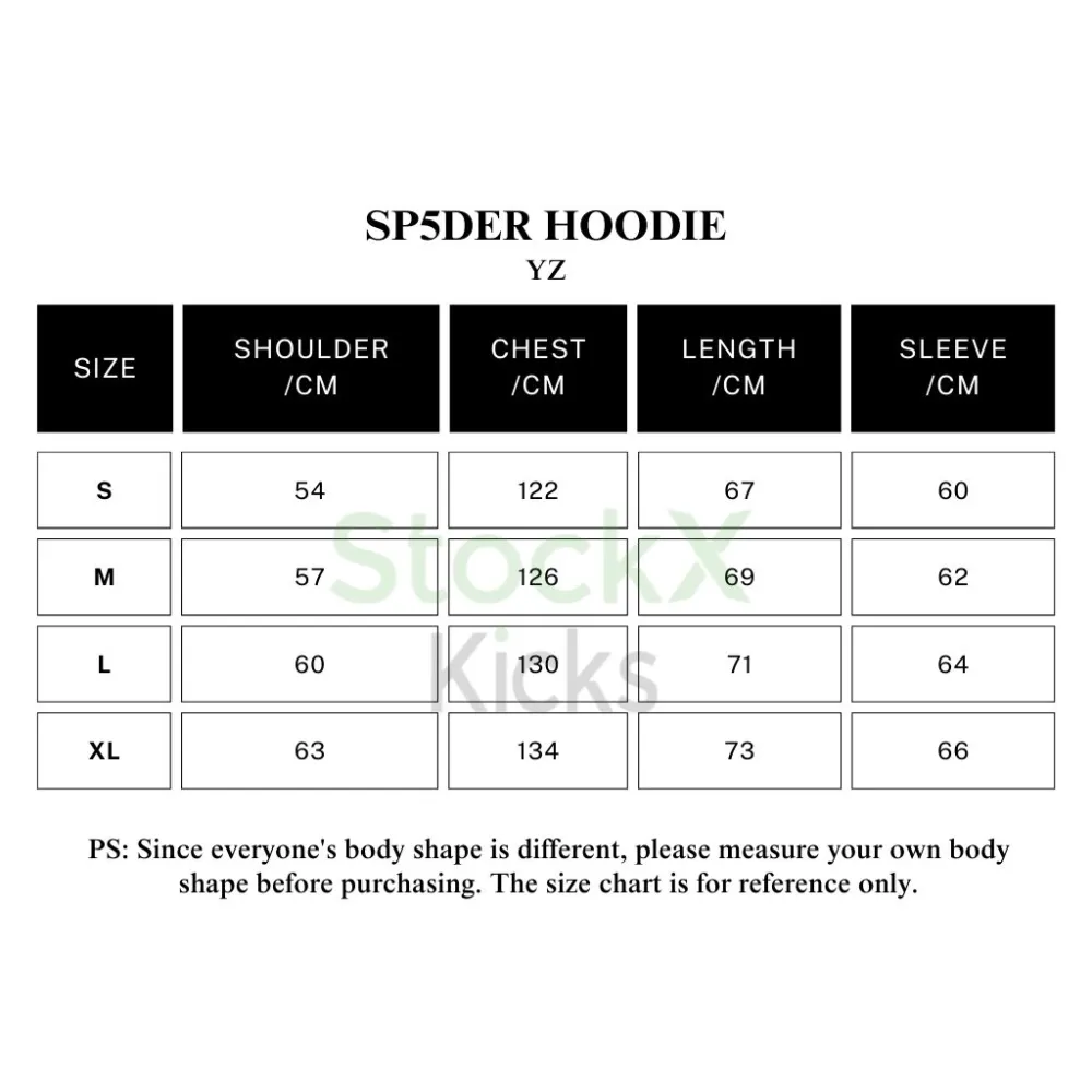 Sp5der P*NK Hoodie Black YZ EG912