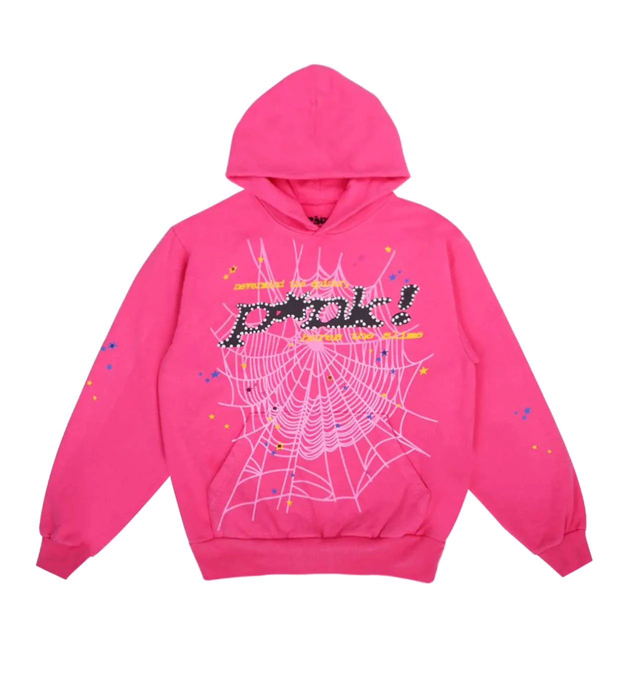 Sp5der P*NK Hoodie Pink YZ EG912