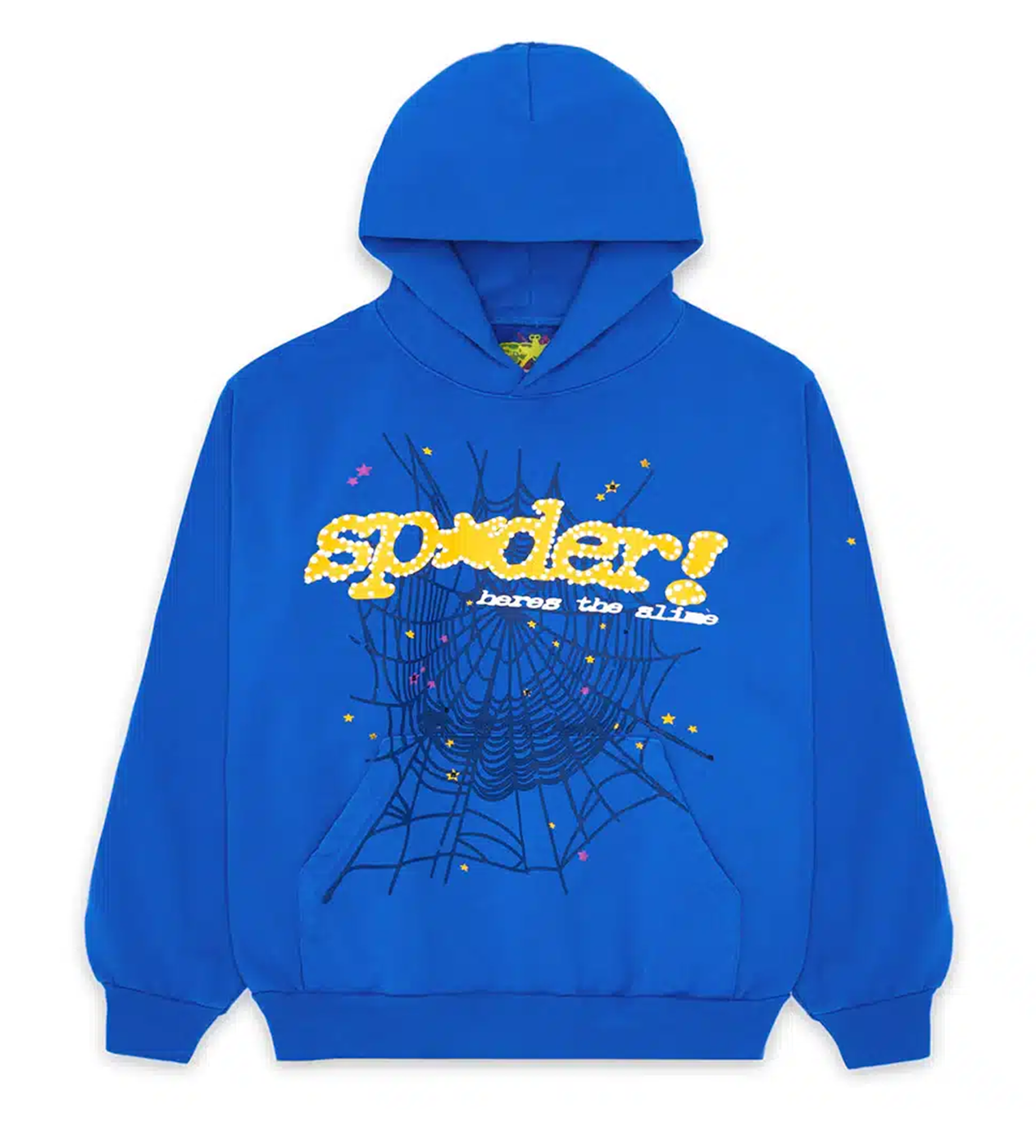 Sp5der TC Hoodie Blue YZ EG911