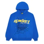 Sp5der TC Hoodie Blue YZ EG911