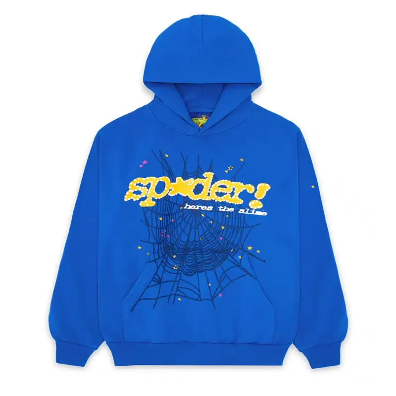Sp5der TC Hoodie Blue YZ EG911