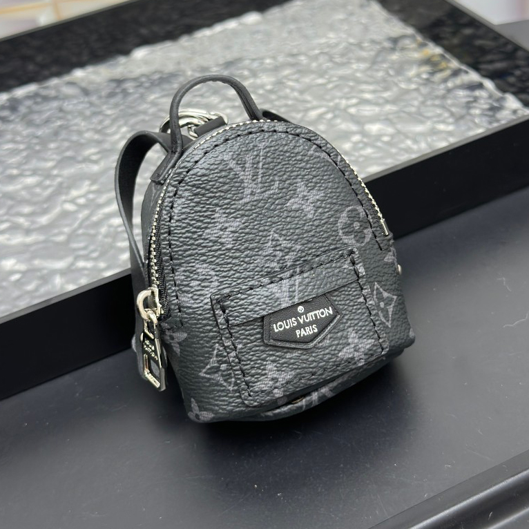[Add One] Louis Vuitton LV Mini Backpack Keychain Pendant Black CK 250698310