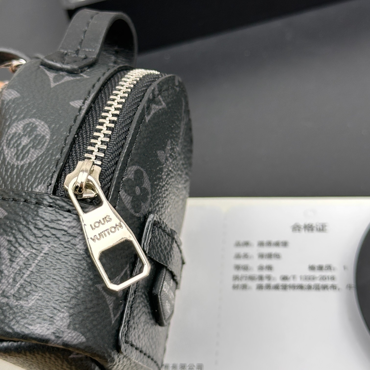 [Add One] Louis Vuitton LV Mini Backpack Keychain Pendant Black CK 250698310