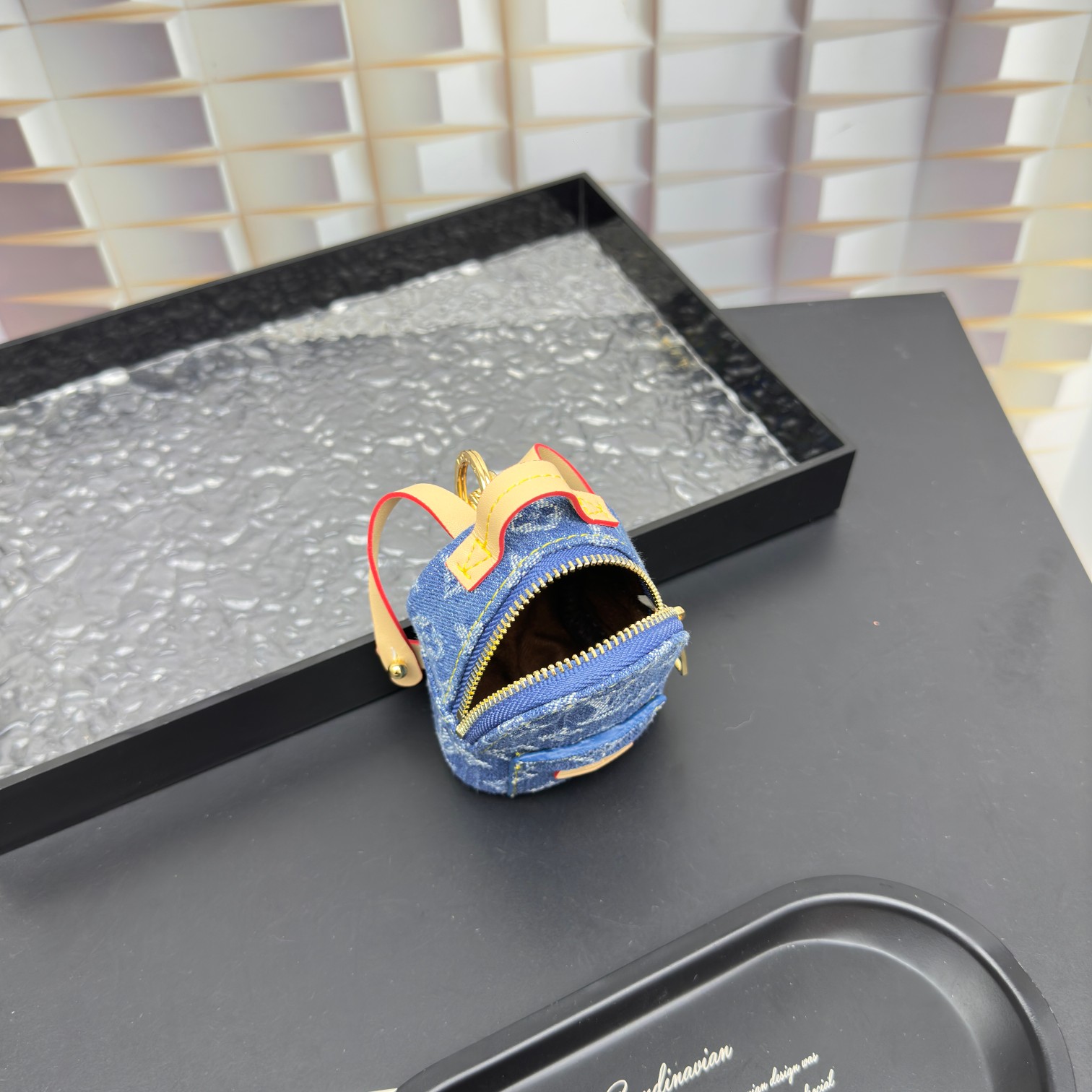 [Add One] Louis Vuitton LV Mini Backpack Keychain Pendant Blue CK 250698310