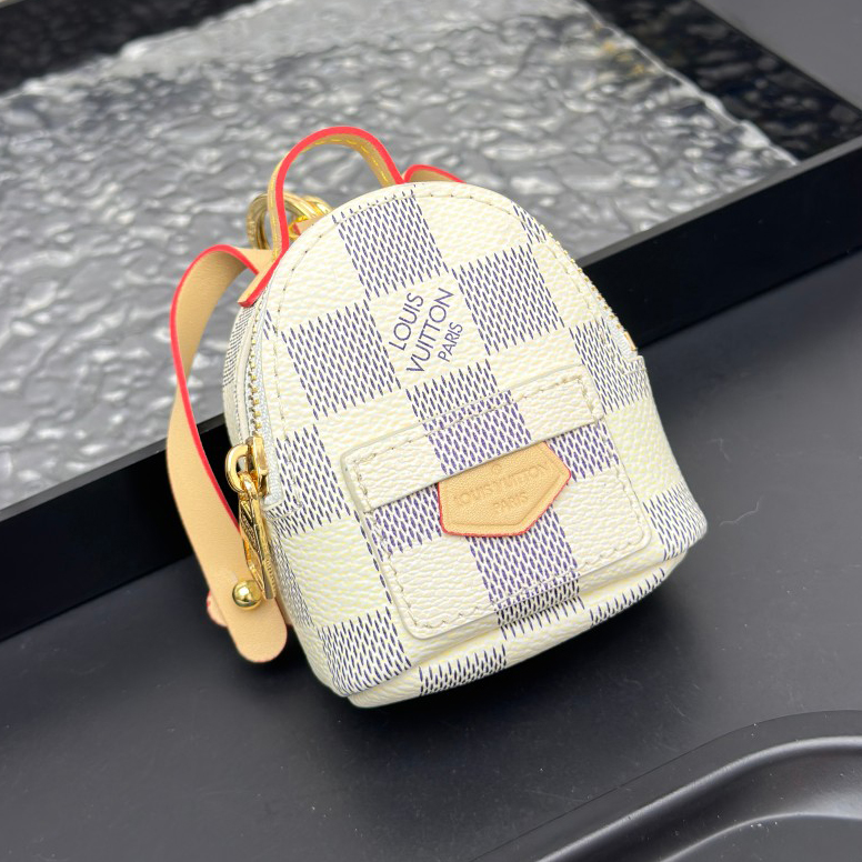 [Add One] Louis Vuitton LV Mini Backpack Keychain Pendant Khaki CK 250698310