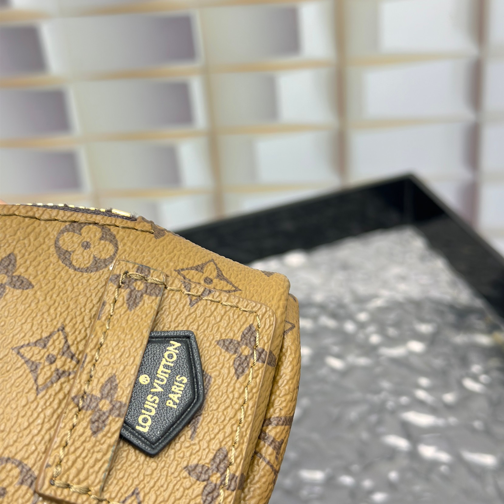 [Add One] Louis Vuitton Party Palm Springs Keychain Monogram Brown CK 250698310