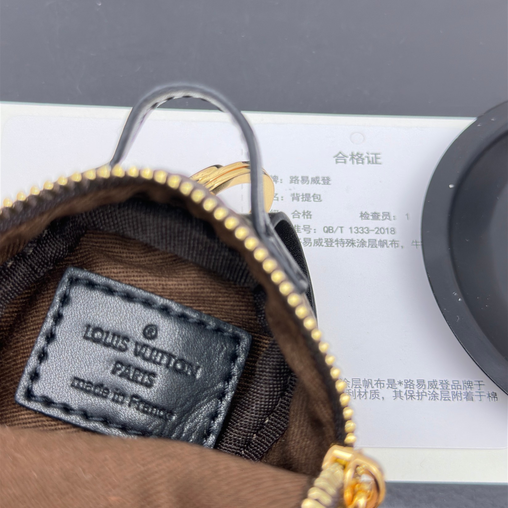 [Add One] Louis Vuitton Party Palm Springs Keychain Monogram Canvas CK 250698310