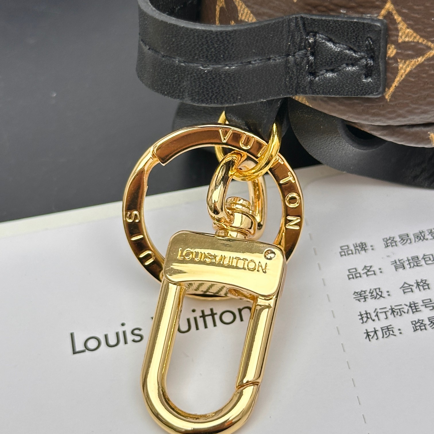 [Add One] Louis Vuitton Party Palm Springs Keychain Monogram Canvas CK 250698310