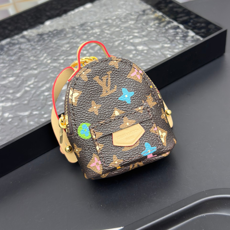 [Add One] Louis Vuitton Party Palm Springs Keychain Monogram Craggy CK 250698310