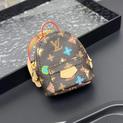 [Add One] Louis Vuitton Party Palm Springs Keychain Monogram Craggy CK 250698310 01