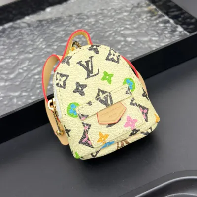 [Add One] Louis Vuitton Party Palm Springs Keychain Monogram Yellow CK 250698310 01
