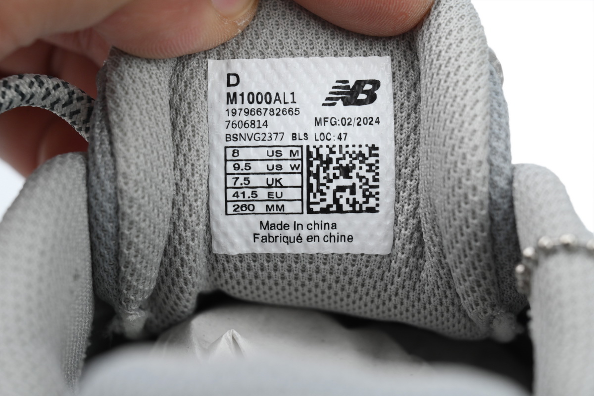 New Balance 1000 Aime Leon Dore Grey M1000AL1