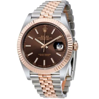 ROLEX Datejust 41 Steel and Everose Gold M126331-0002 02