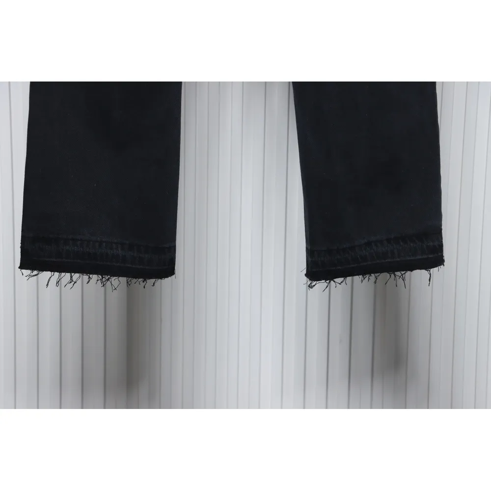 Chrome Hearts Leather Cross Black Jean CK 2402023014
